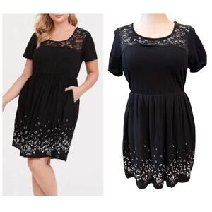 Torrid‎ Plus Size 1 (1X 14/16) Disney Marie Cat Aristocats Skater Mini Dress